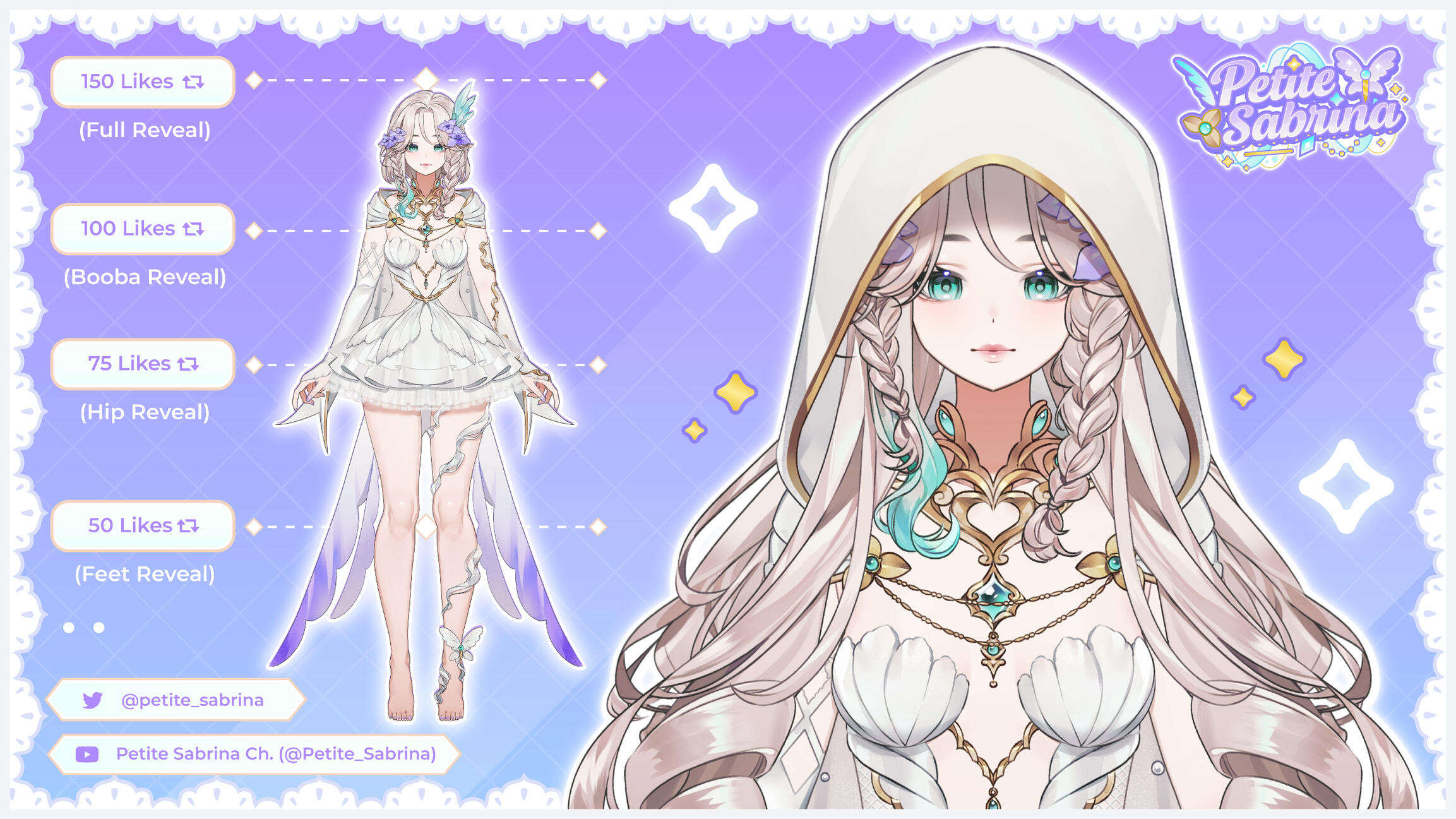 Petite Sabrina Vtuber Model Showcase